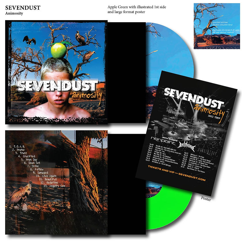 Sevendust – Animosity "2LP COLOURED VINYL RECORD"