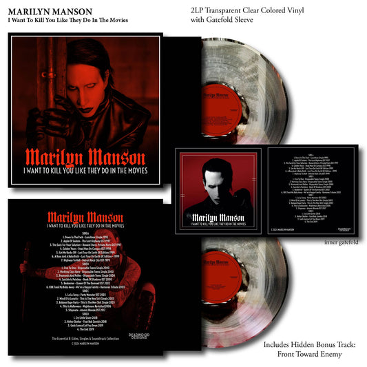 Marilyn Manson - I Want To Kill You Like They Do In The Movies "2LP VINYL RECORD"