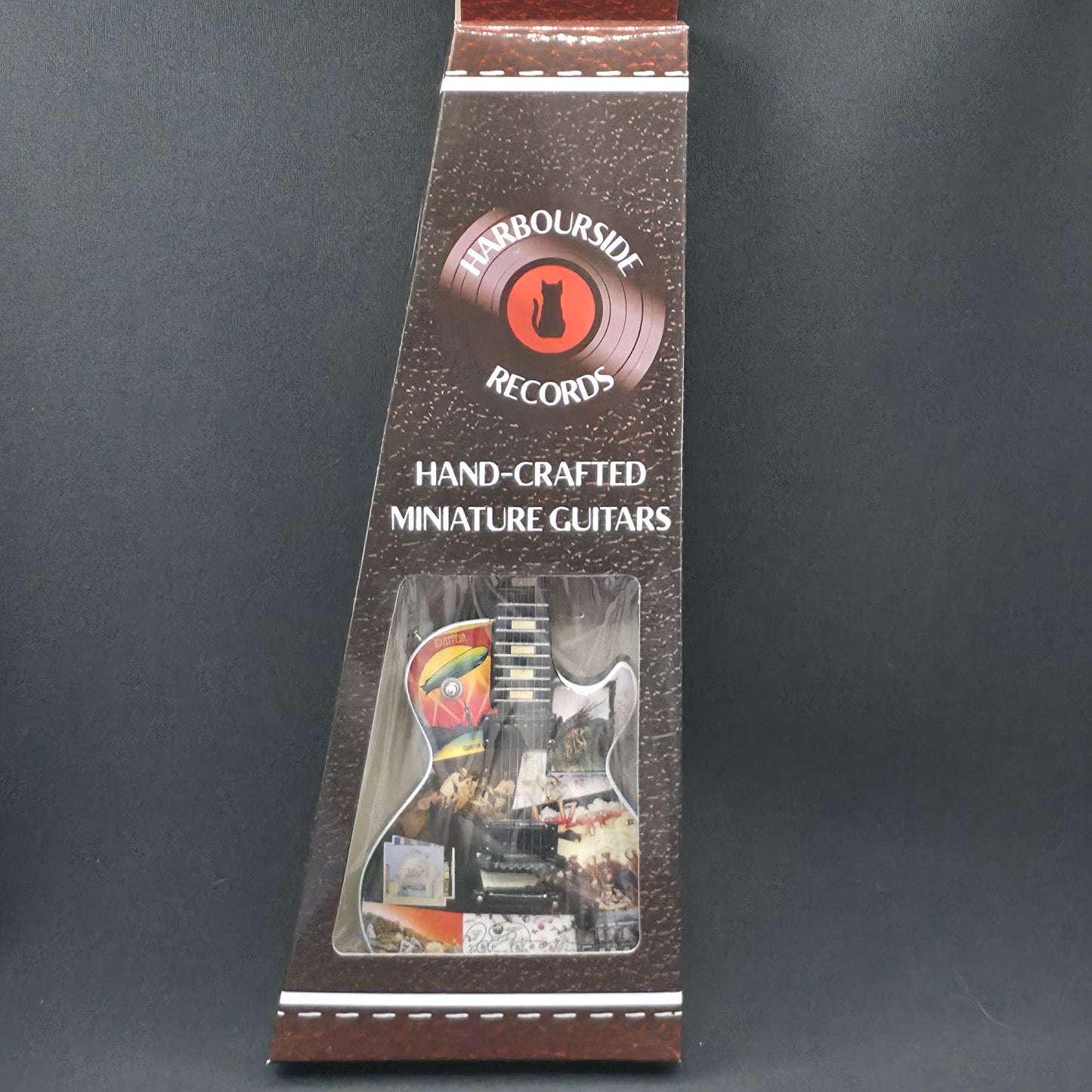 Miniature Guitar - Led Zeppelin Album Covers Les Paul - Model Guitar Inc Stand