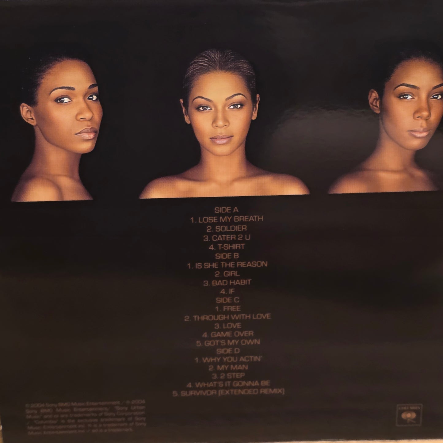 Destiny's Child -  Destiny Fulfilled 2LP Vinyl Record LP Gold Coloured Vinyl