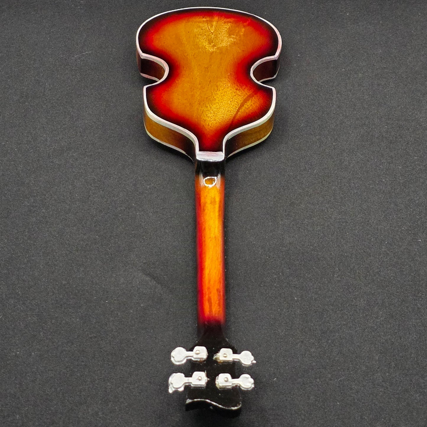 Miniature Guitar - Paul McCartney / The Beatles Hofner Violin Bass - Model Guitar Inc Stand