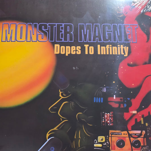 Monster Magnet – Dopes To Infinity "2LP COLOURED VINYL RECORD - ILLUSTRATED SIDE D"