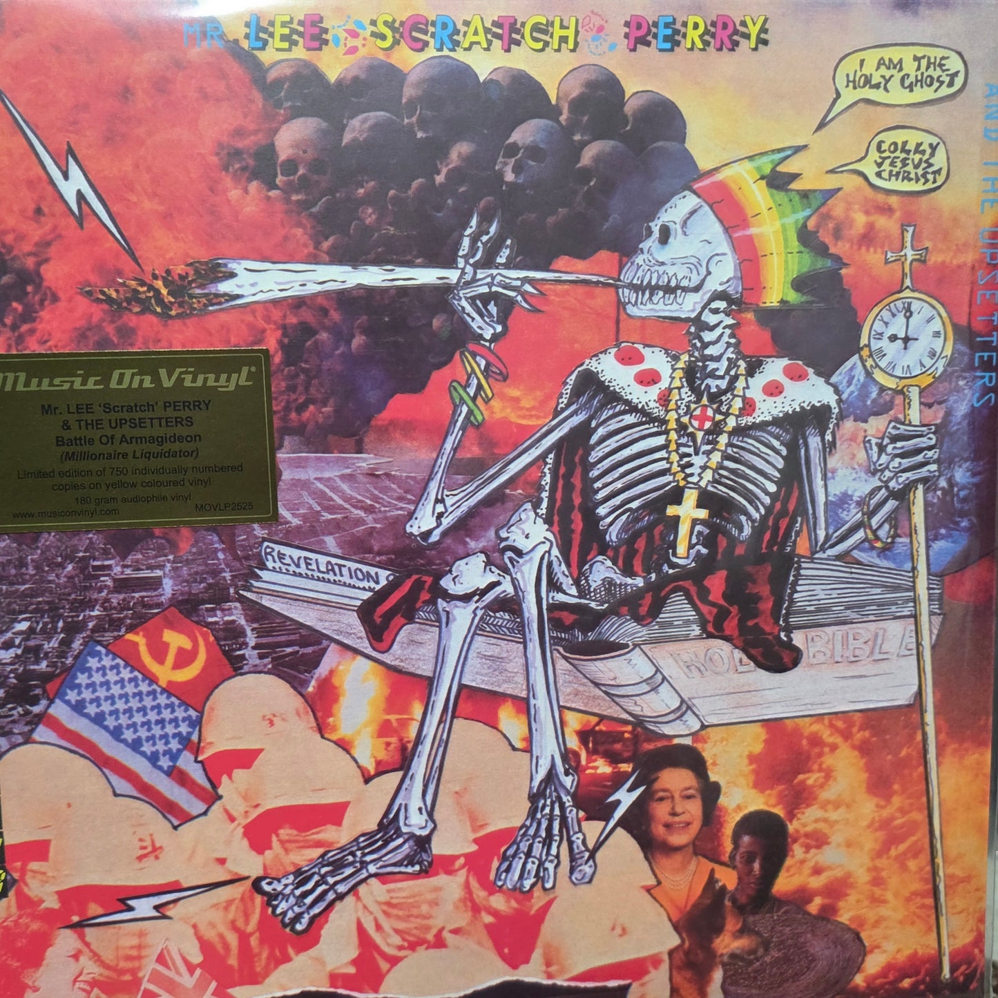 Lee "Scratch" Perry & The Upsetters / Battle Of Armagideon (Millionaire Liquidator) LP Vinyl Record LTD ED Yellow