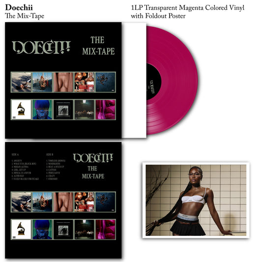 Doechii - The Mix-Tape Mixtape Greatest Hits Best Of Vinyl Record LP