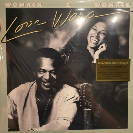 Womack & Womack - Love Wars Vinyl Record Limited Edition Silver