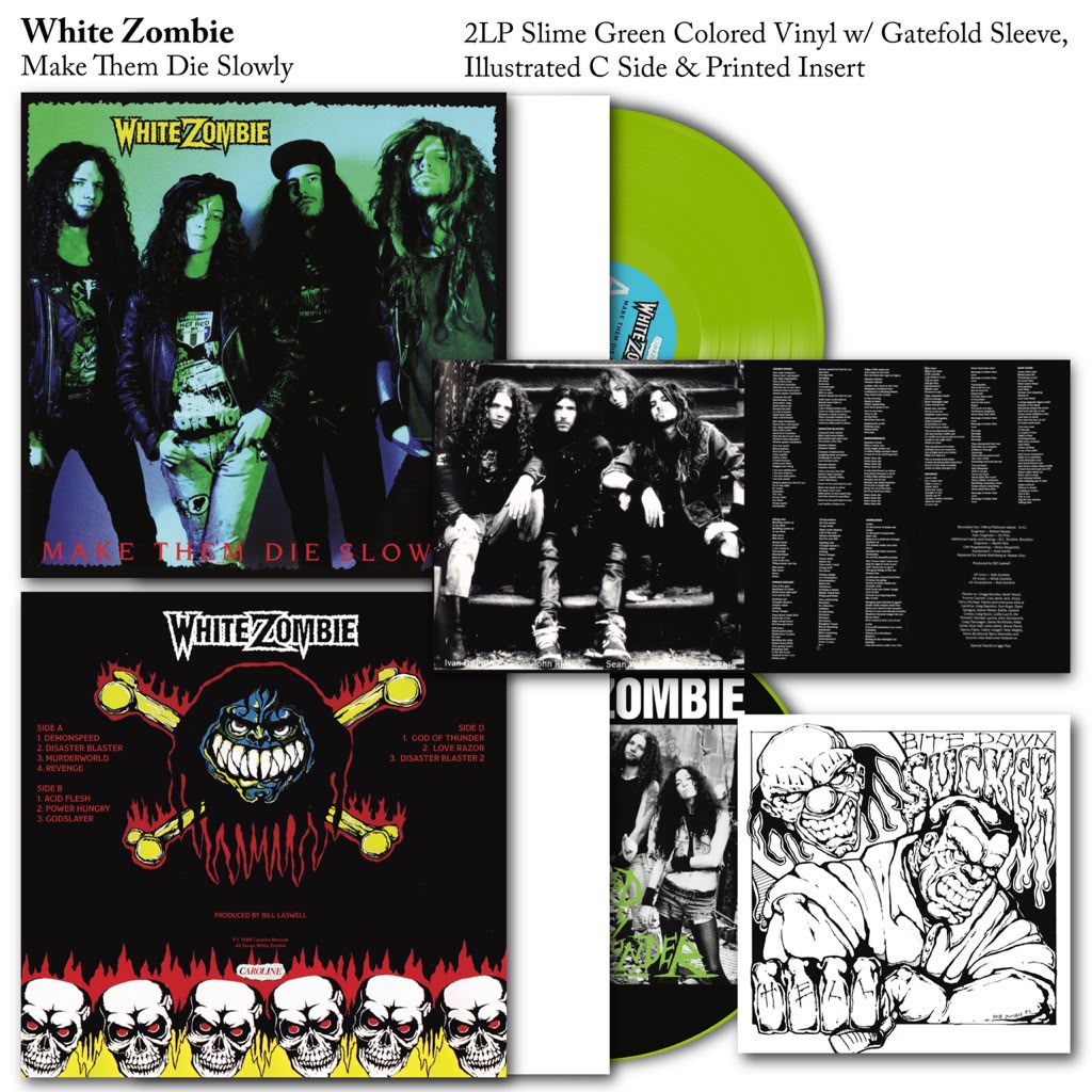 White Zombie - Make Them Die Slowly Vinyl Record LP