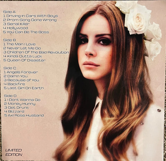 Lana Del Rey ‎– Unreleased 2LP BLUE COLOURED VINYL RECORD