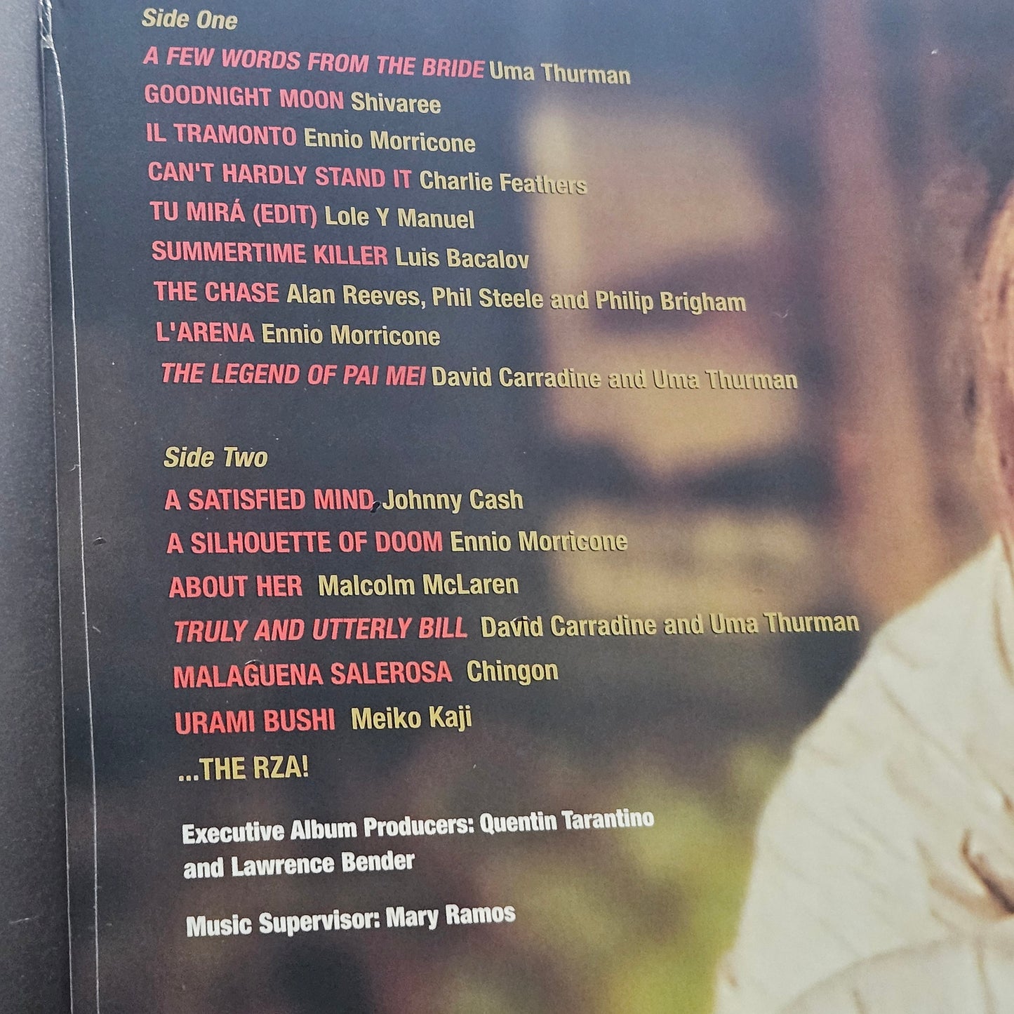 KILL BILL VOL 2 ORIGINAL SOUNDTRACK QUENTIN TARANTINO VINYL