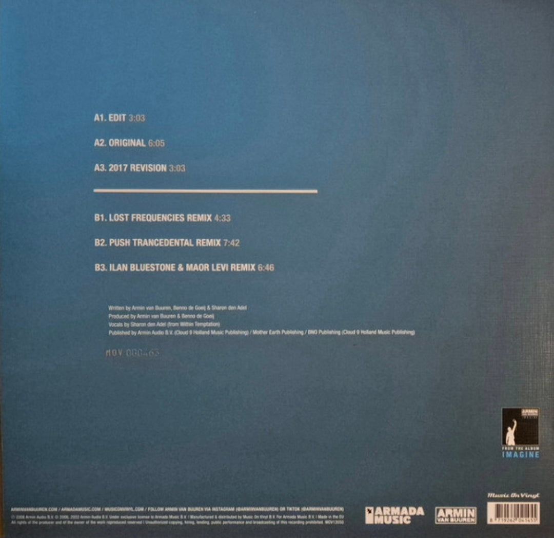 Armin van Buuren Feat. Sharon den Adel - In And Out Of Love (12", Ltd, Num, RE, Hal) Vinyl Record / LP