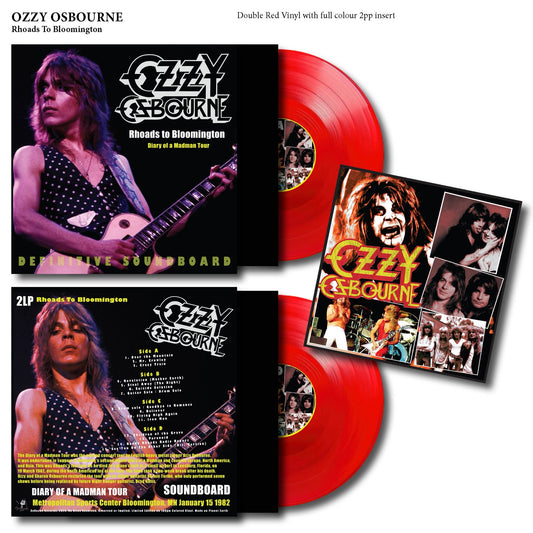 Ozzy Osbourne - Rhoads To Bloomington 2LP Vinyl Record