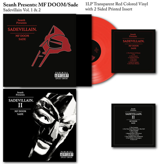 MF Doom Vs. Sade - Sadevillain Volume 1 & 2  - The Mixtape - LP Vinyl Record 2026 MFDOOM SADE