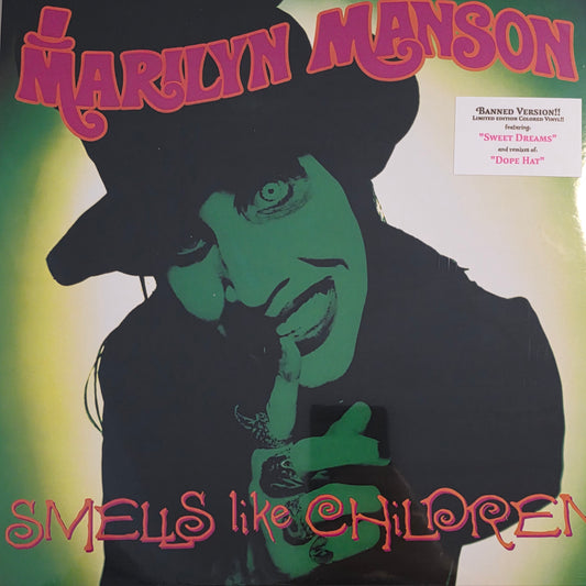 Marilyn Manson - Smells Like Children Vinyl Record LP Banned Uncensored Version