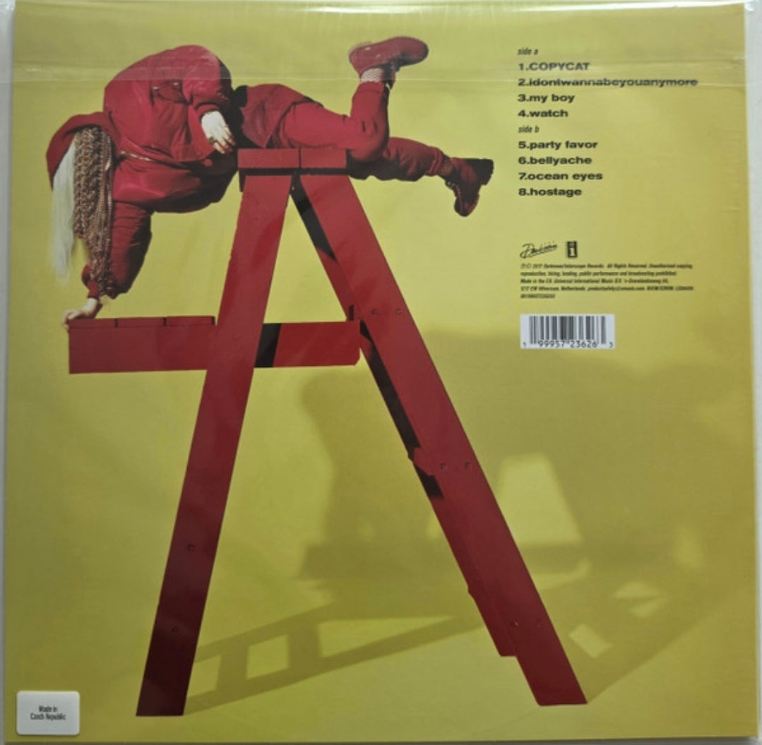 Billie Eilish - Dont Smile At Me (LP, EP, RE, Clear Vinyl) Vinyl Record / LP