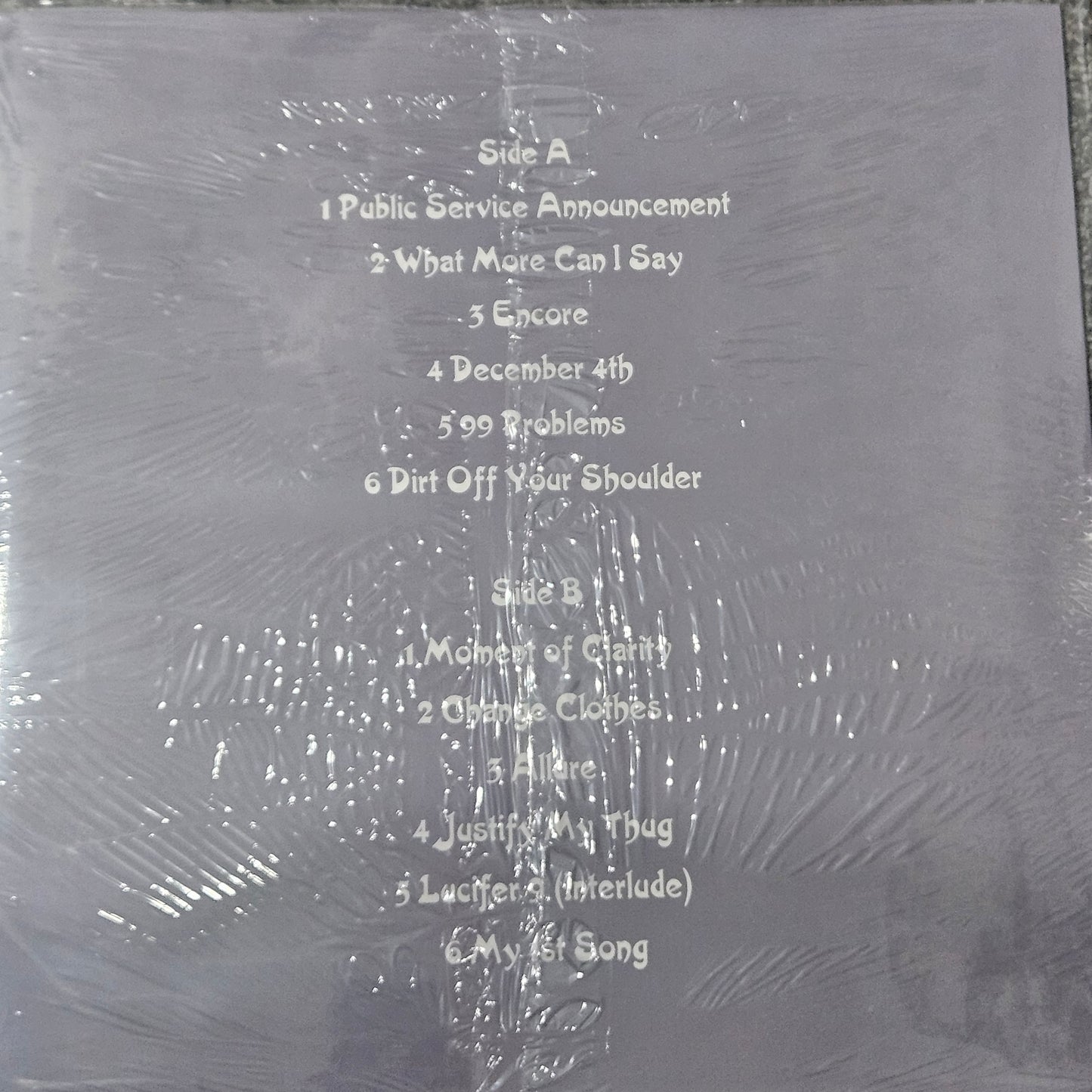 JAY-Z VS THE BEATLES - THE GREY ALBUM (REMASTERED) Blue/Purple Coloured Vinyl