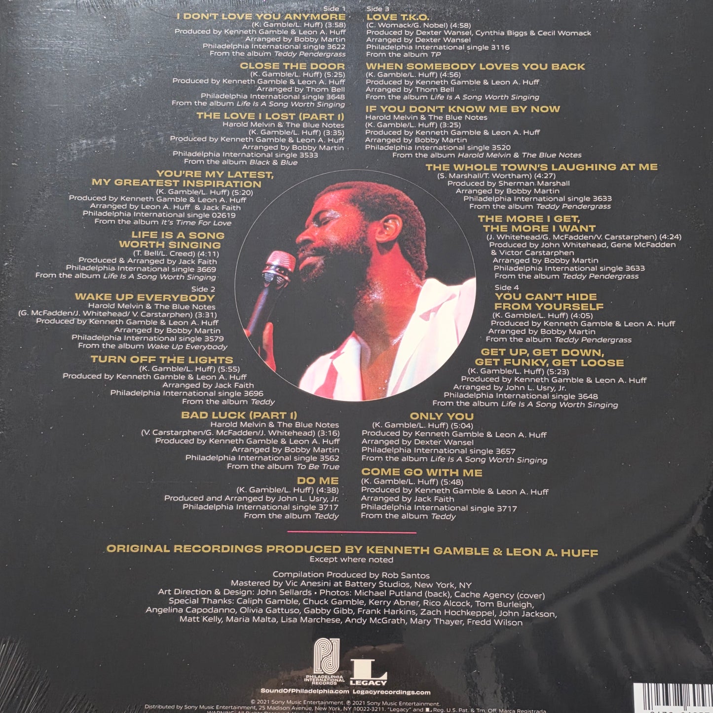 Teddy Pendergrass - The Best Of Teddy Pendergrass (2xLP, Comp) Vinyl Record / LP