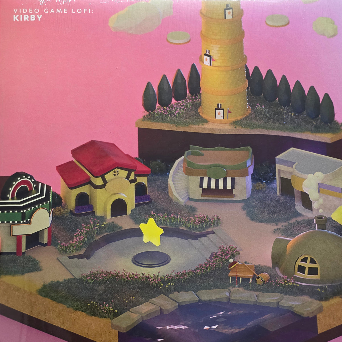 Besso0, GlitchxCity - Video Game Lofi: Kirby (LP, Sak) Vinyl Record / LP