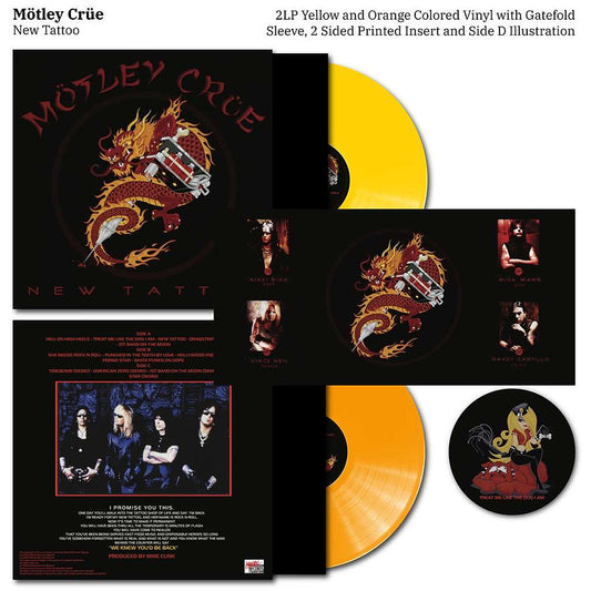 Motley Crue - New Tattoo 2LP Vinyl Record