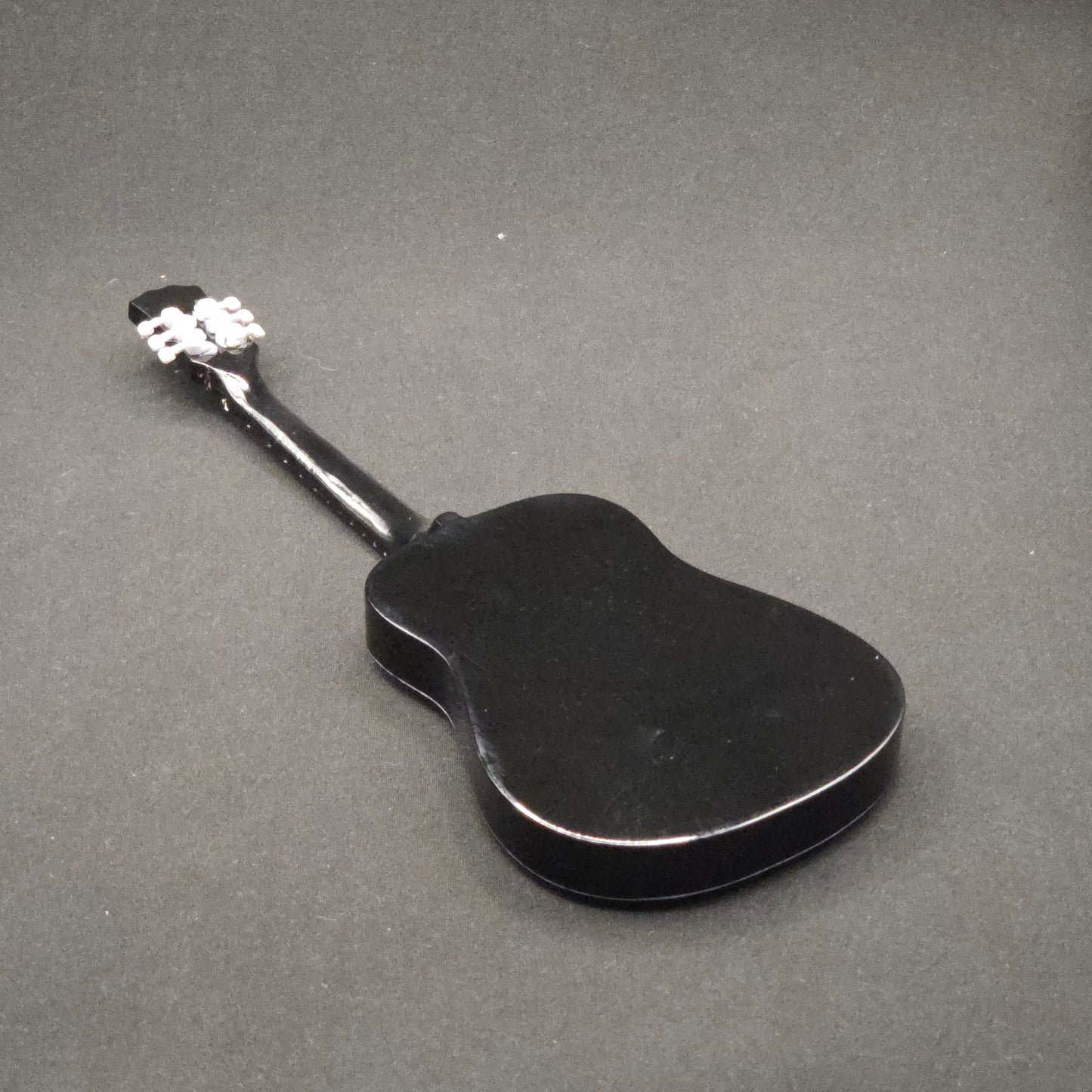 Miniature Guitar - The Beatles Black Acoustic Gibson  - Model Guitar Inc Stand