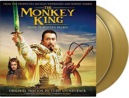 The Monkey King Vinyl Record- Original Motion Picture Soundtrack 2LP Gold Ltd Ed  / 500