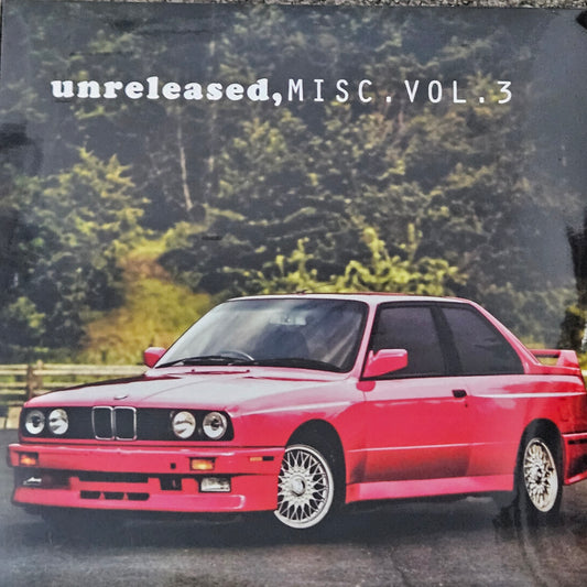Frank Ocean ‎– Unreleased, Misc.Vol.3 "2LP COLOURED VINYL RECORD" volume 3