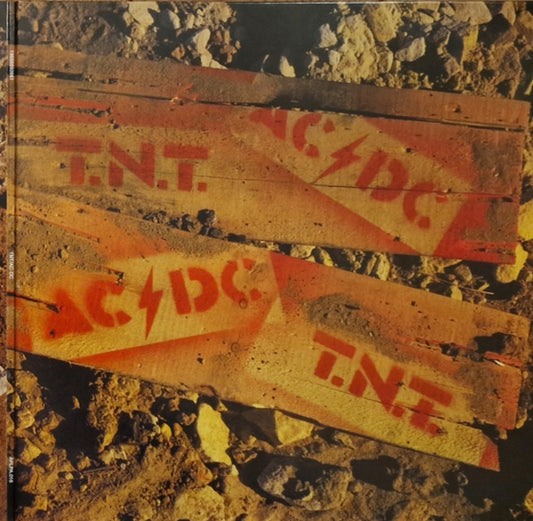 AC/DC - TNT T.N.T (Australian Version - Limited Edition Original Sleeve/ Tracklist) Vinyl Record LP ACDC