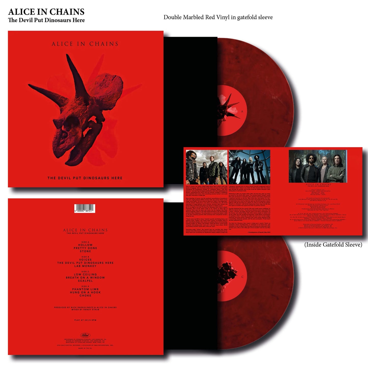 Alice In Chains - The Devil Put Dinosaurs Here 2LP Vinyl Record