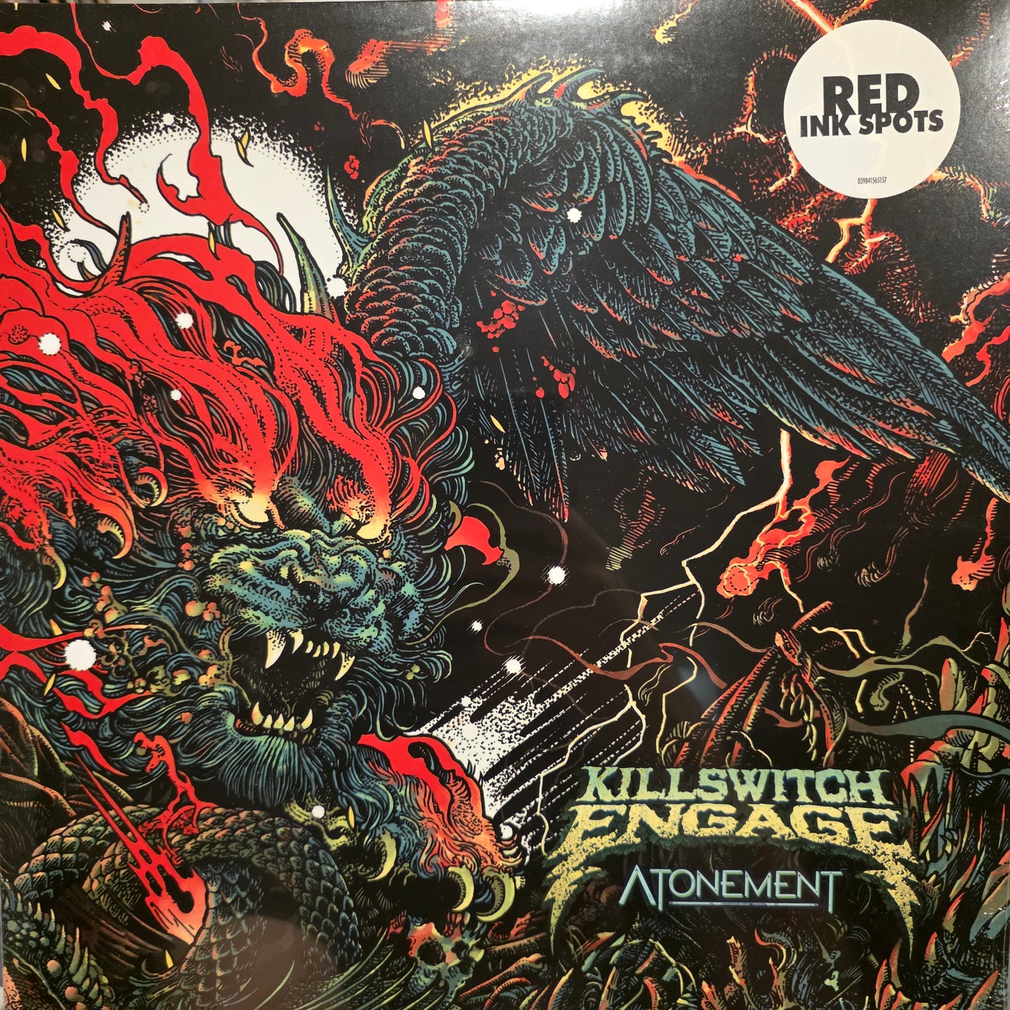Killswitch Engage - Atonement (LP, Album, Ltd, Red) Vinyl Record / LP