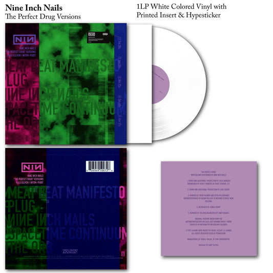 Nine Inch Nails - The Perfect Drug Versions NIN Vinyl Record LP