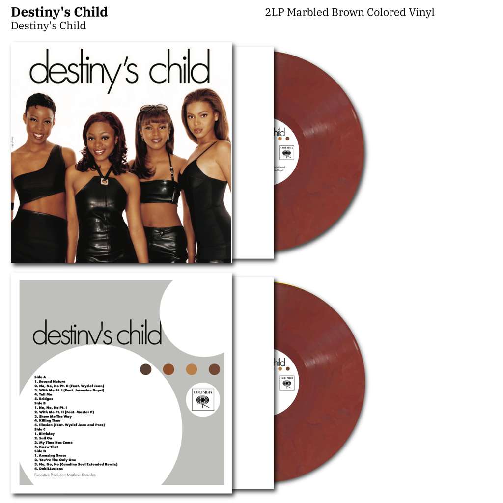 Destiny's Child - Destiny's Child Self Titled Vinyl Record 2LP Beyonce