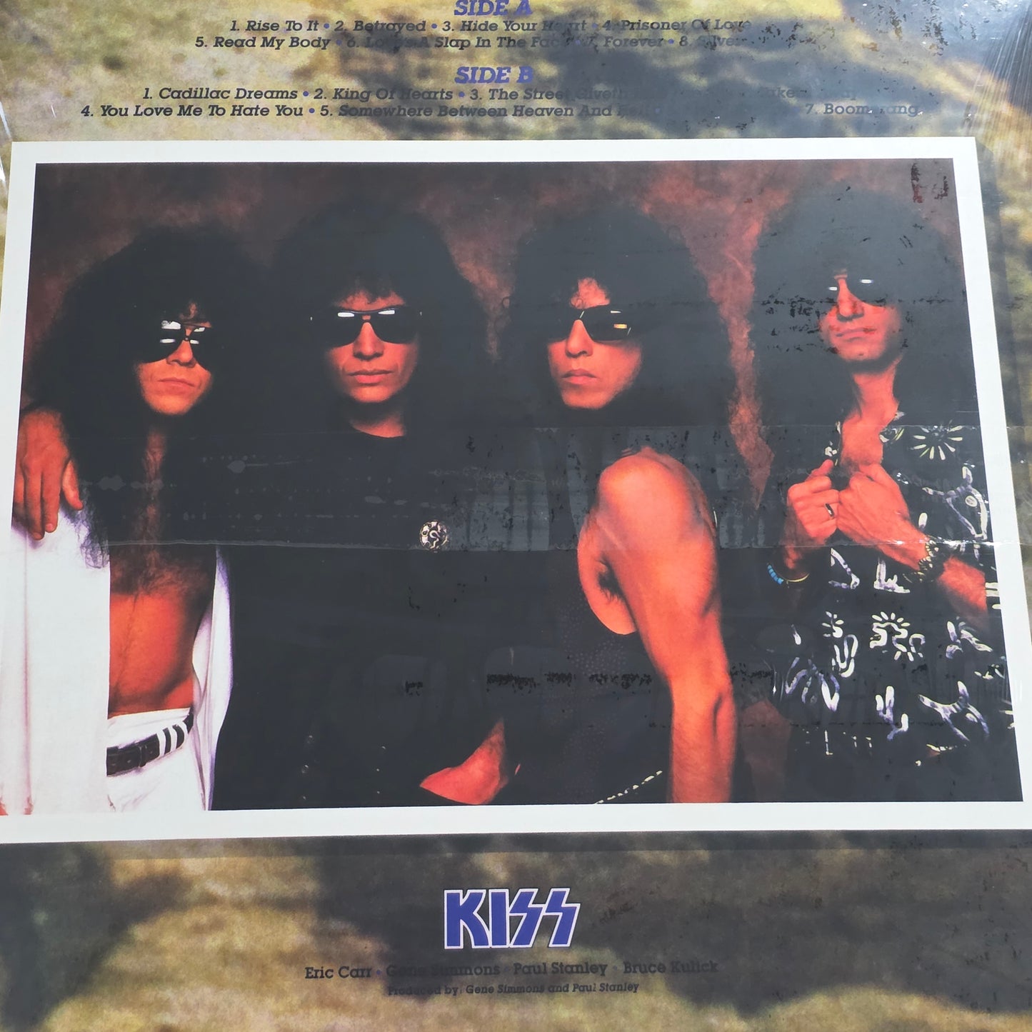 Kiss – Hot In The Shade "COLOURED VINYL RECORD LP"