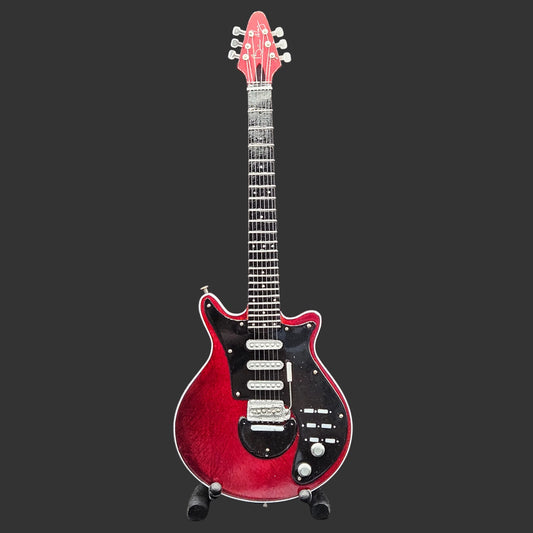 Miniature Guitar - Queen Brian May Red Special  - Model Guitar Inc Stand