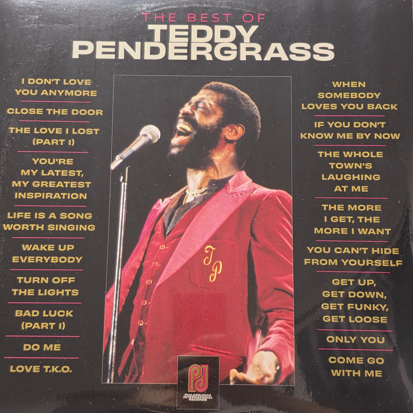Teddy Pendergrass - The Best Of Teddy Pendergrass (2xLP, Comp) Vinyl Record / LP