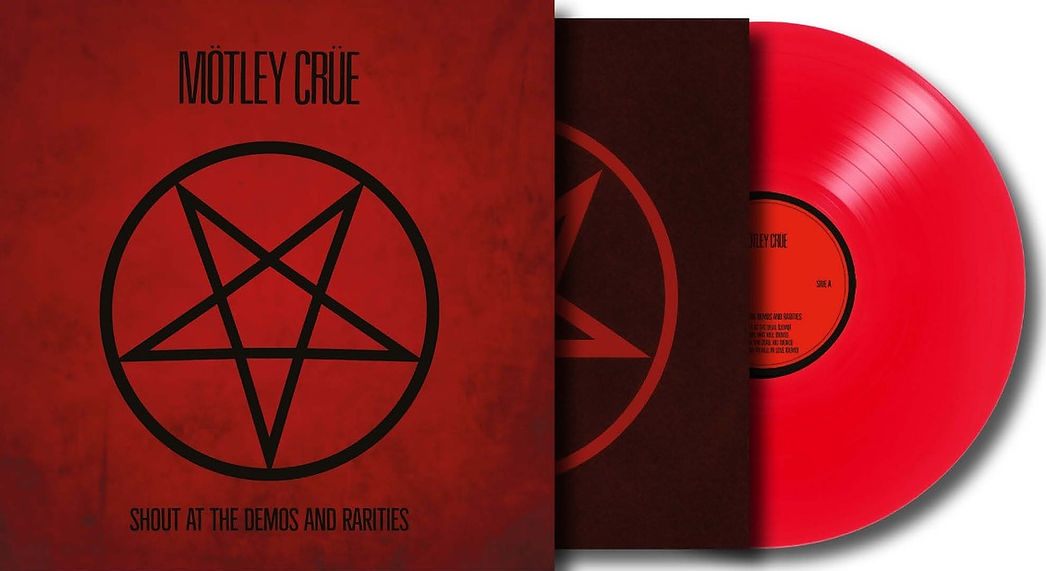 Motley Crue - Shout At The Demos And Rarities LP Vinyl Record
