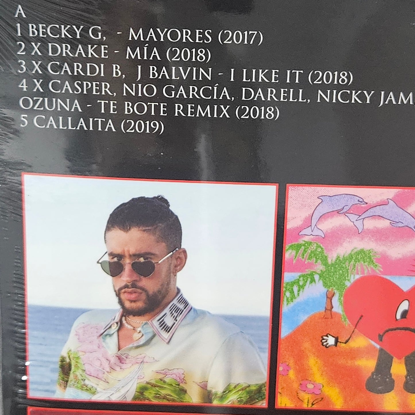 Bad Bunny - Da Mixtape (Singles Collection) (2xLP, Comp, Ltd, Unofficial, Col) Vinyl Record Hits Best Of