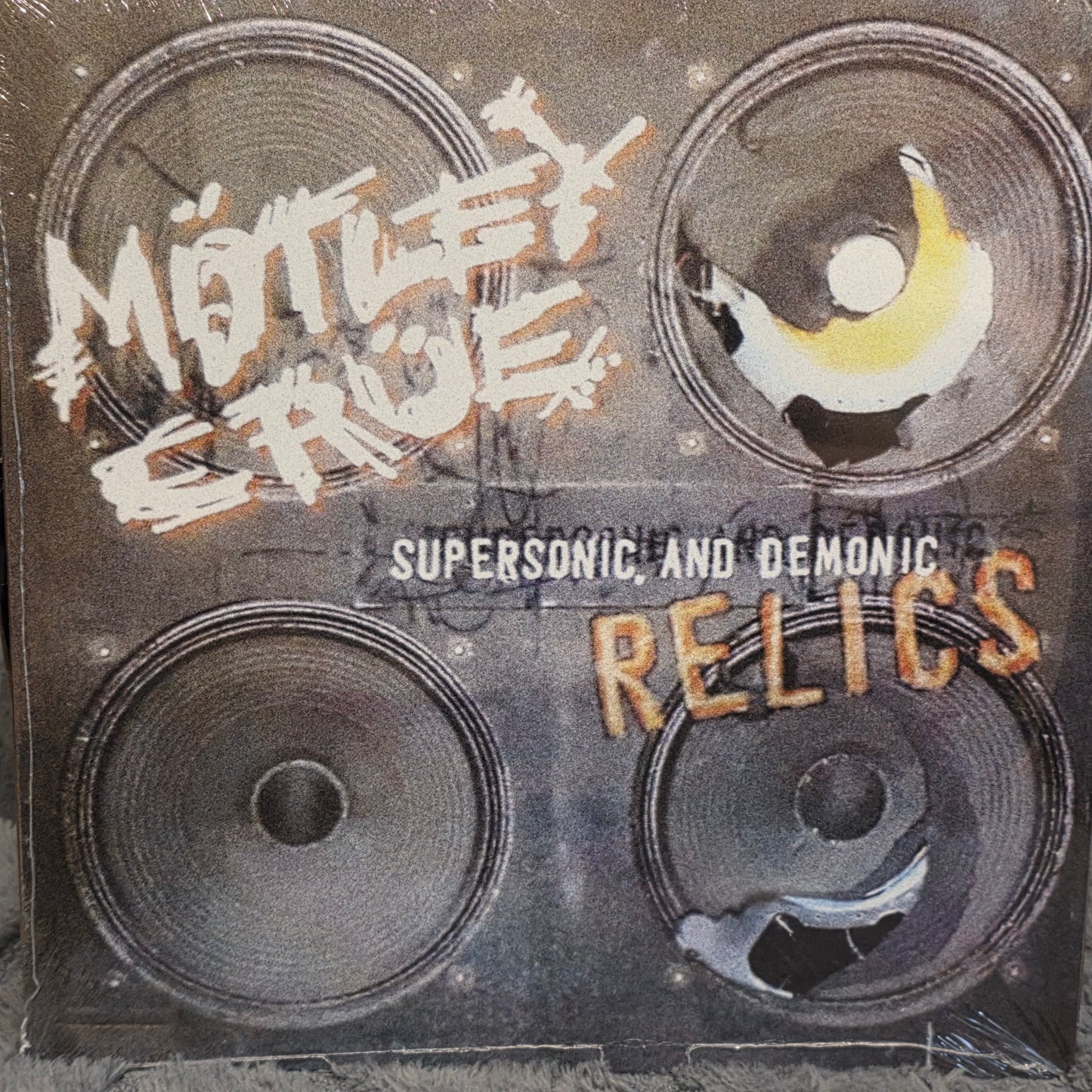 Motley Crue - Supersonic and Demonic Relics 2LP Vinyl Record