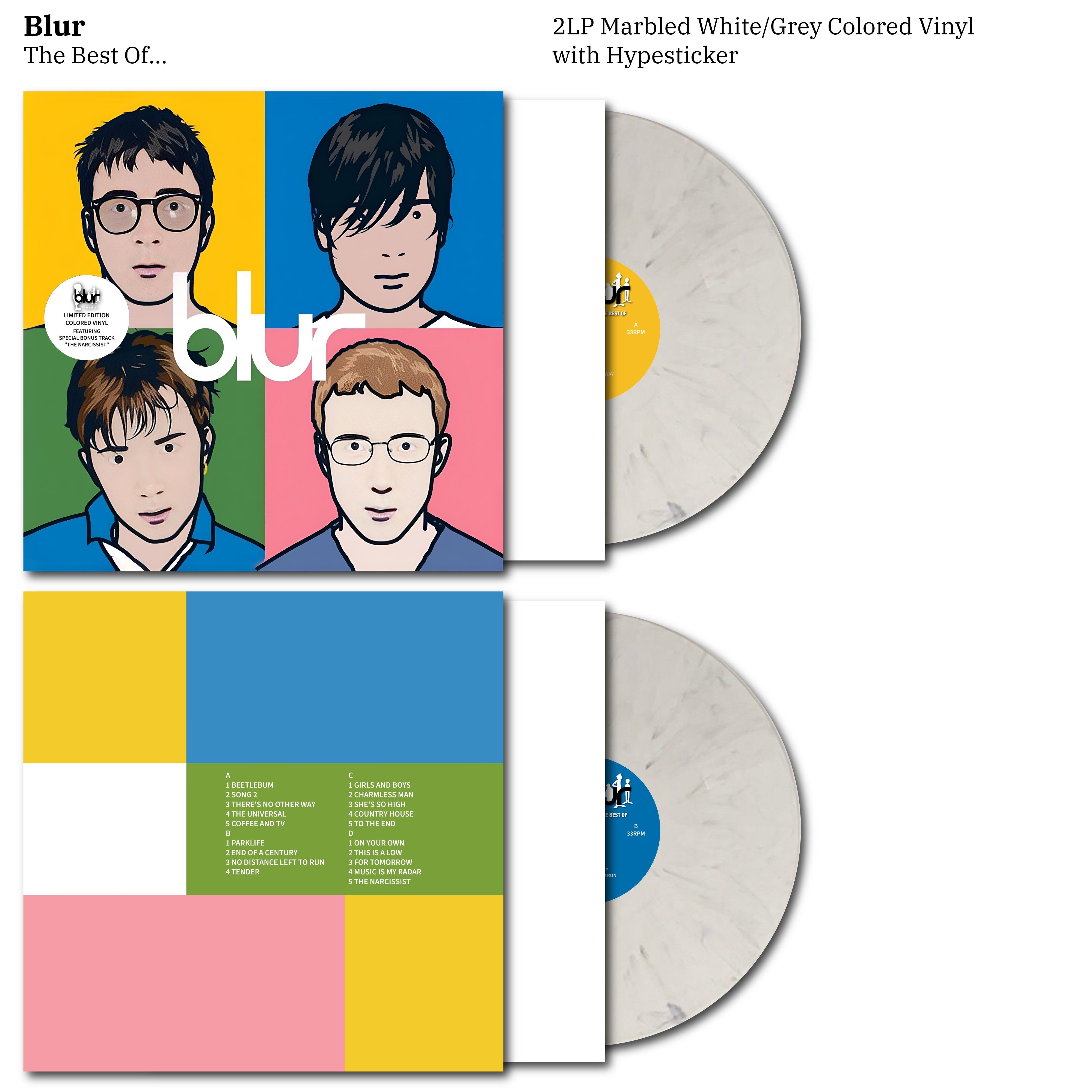 Blur - The Best Of Vinyl Record 2LP Greatest Hits – Harbourside