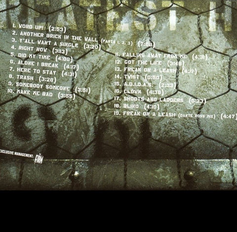 Korn – Greatest Hits Vol. 1 "2LP COLOURED VINYL  RECORD"
