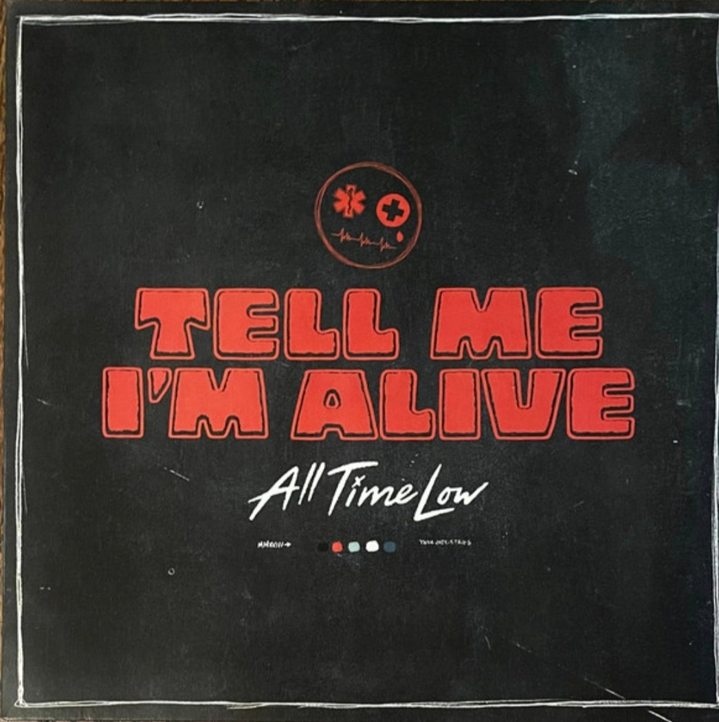All Time Low - Tell Me I'm Alive (LP, Album, Whi) Vinyl Record / LP