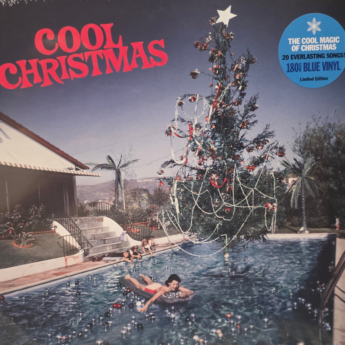 COOL CHRISTMAS - VINYL RECORD 180G BLUE VINYL