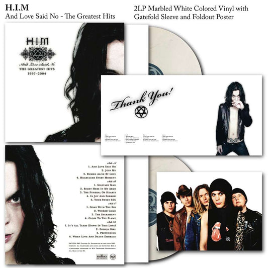 H.I.M - And Love Said No - The Greatest Hits - Vinyl Record 2LP HIM