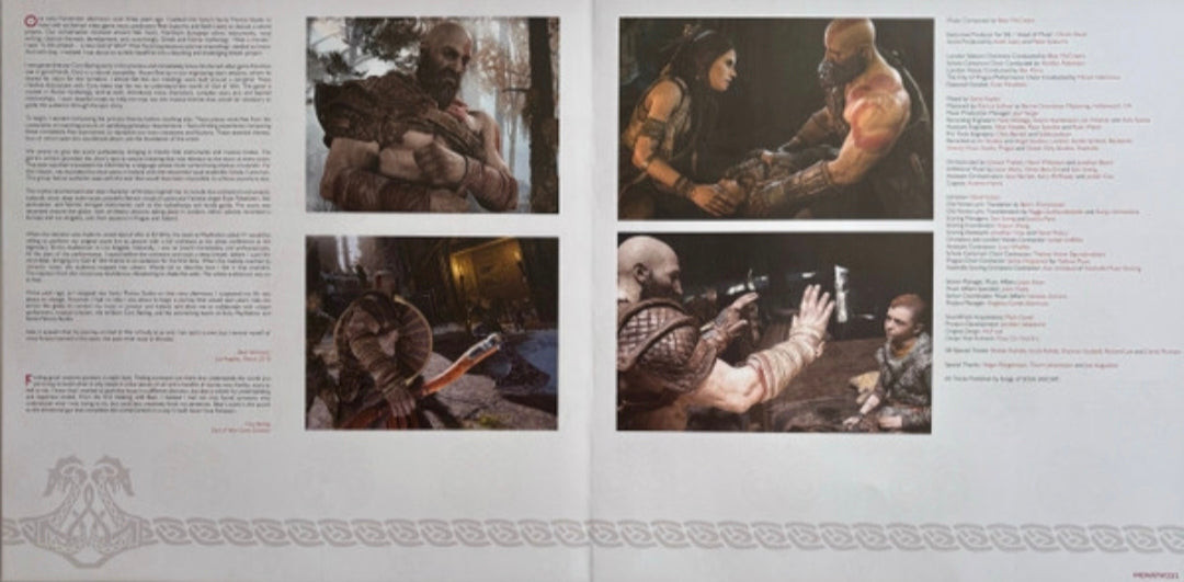 Bear McCreary - God Of War (2xLP, Album, RP, 180) Vinyl Record / LP