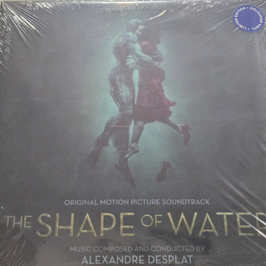 ALEXANDRE DESPLAT - THE SHAPE OF WATER SOUNDTRACK BLUE COLOURED 2LP VINYL OST