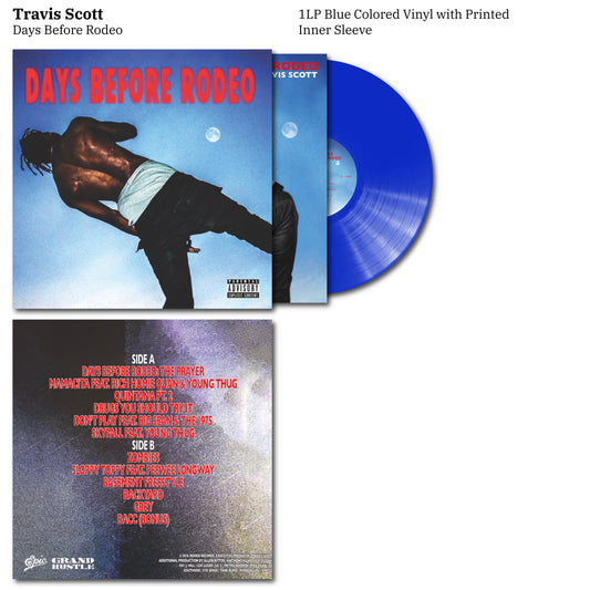 Travis Scott - Days Before Rodeo Vinyl Record LP