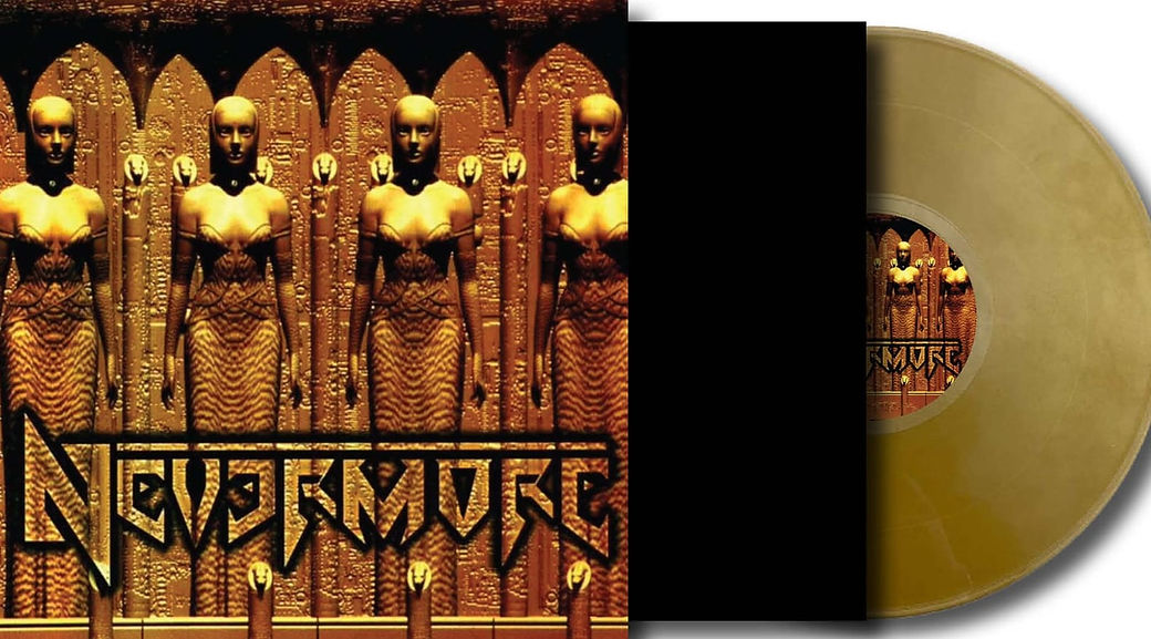 Nevermore – Nevermore Self titled "GOLD COLOURED VINYL RECORD LP"