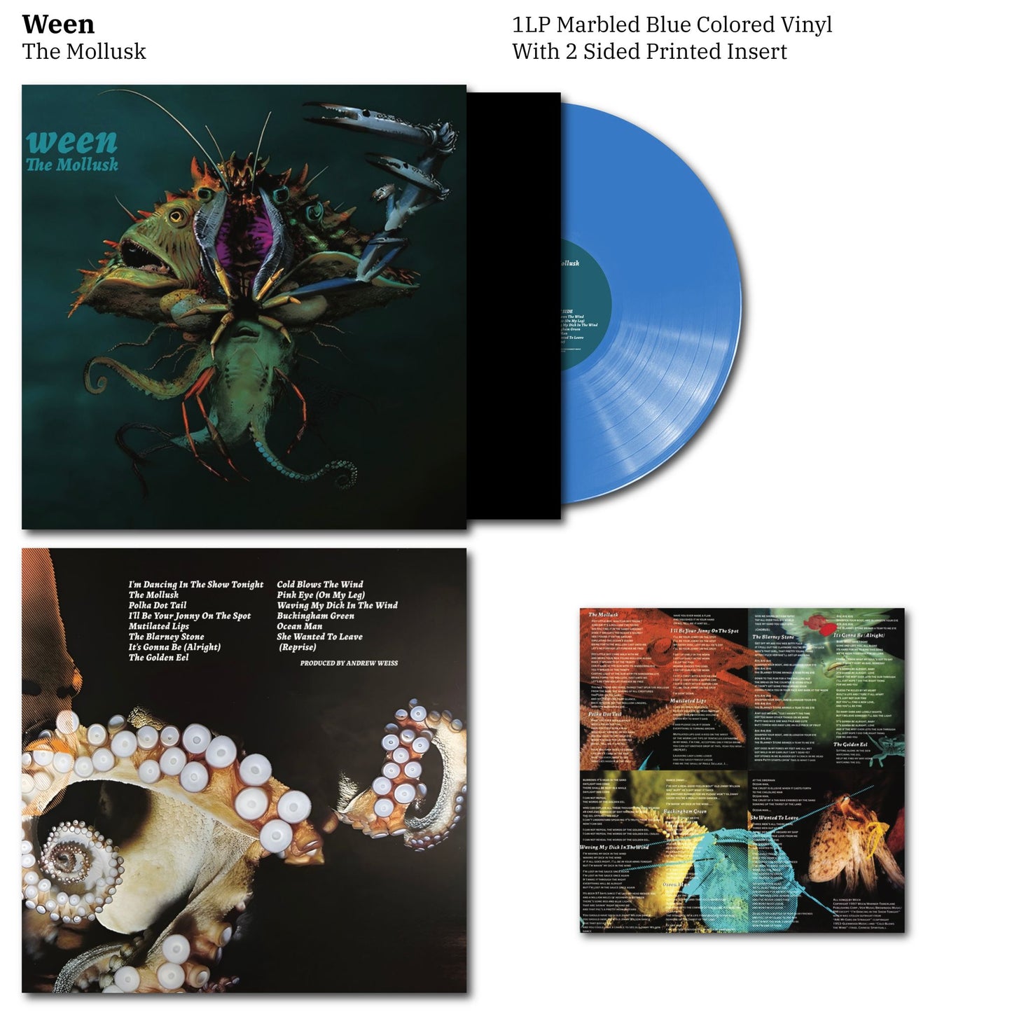 WEEN - The Mollusk Vinyl Record LP