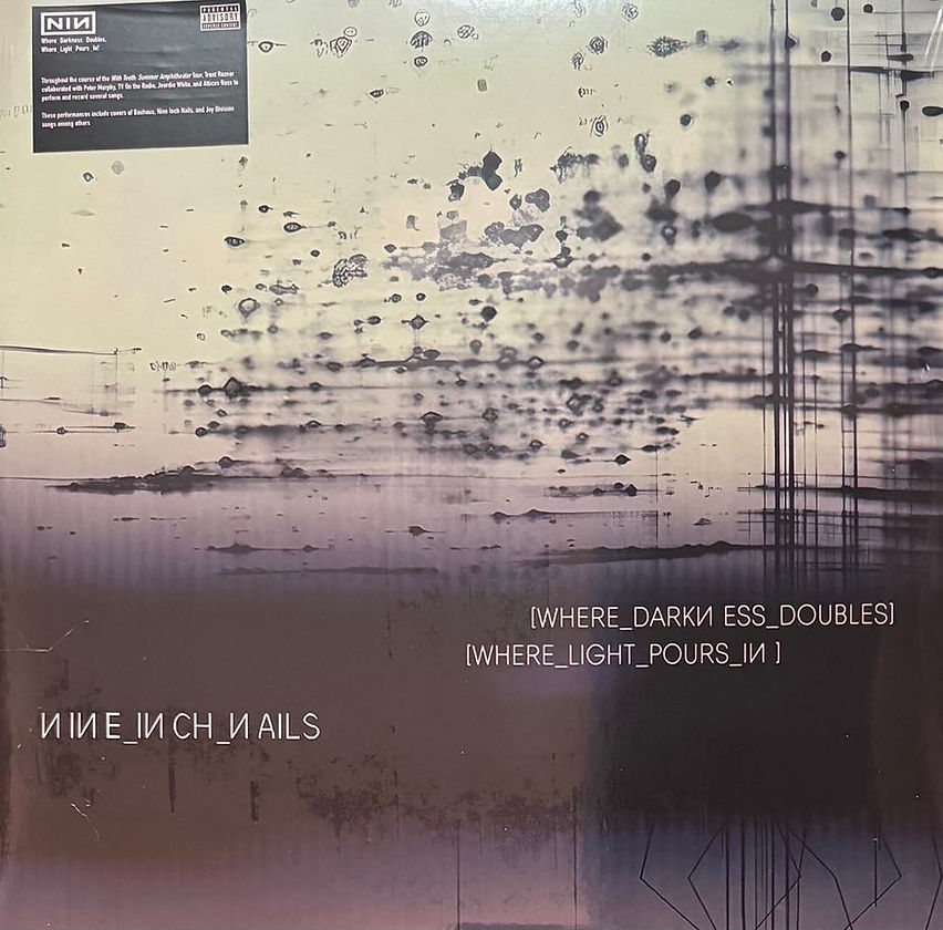 Nine Inch Nails – Where Darkness Doubles, Where Light Pours In NIN "2LP COLOURED VINYL RECORD