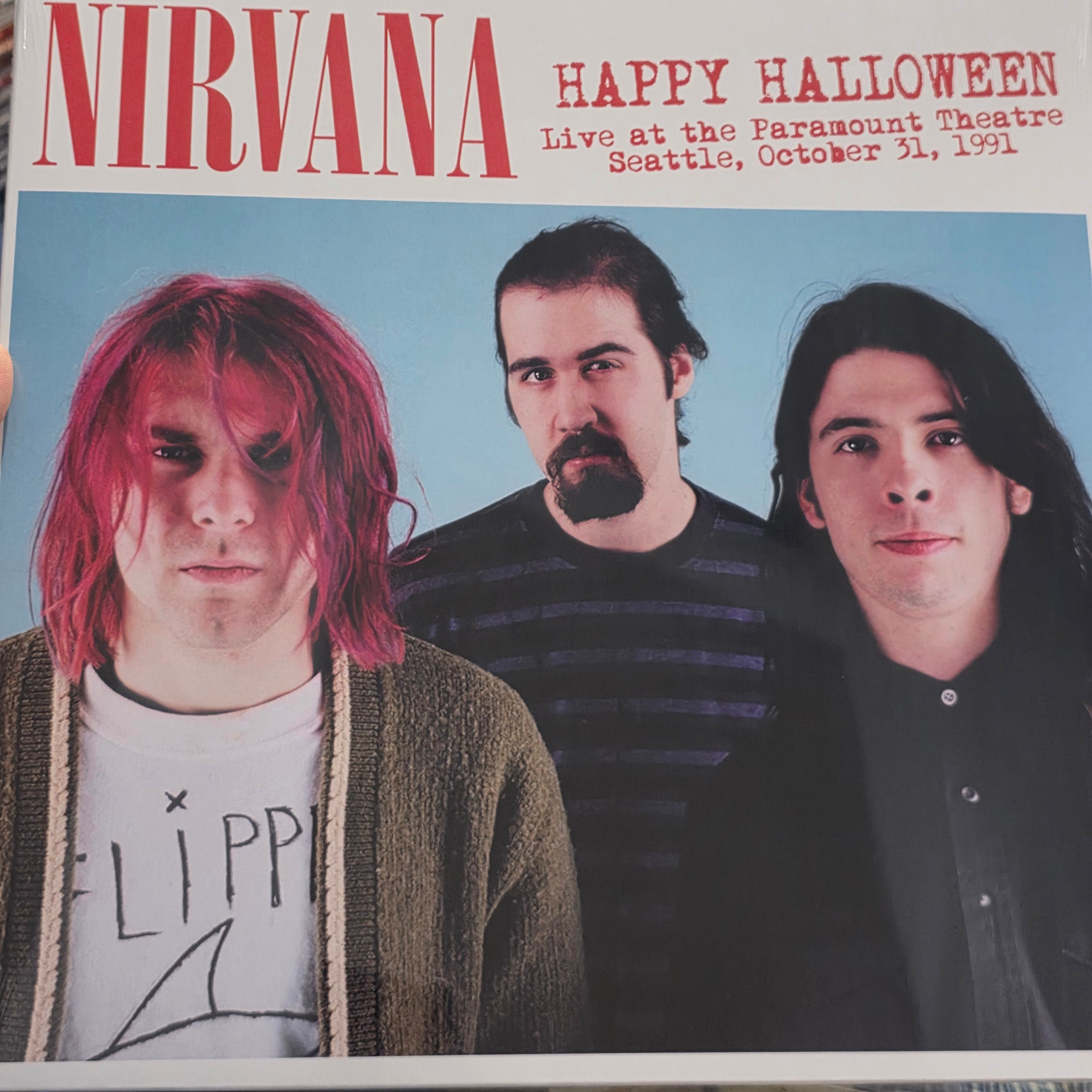 NIRVANA - HAPPY HALLOWEEN 1992 LIVE AT THE PARAMOUNT THEATRE VINYL