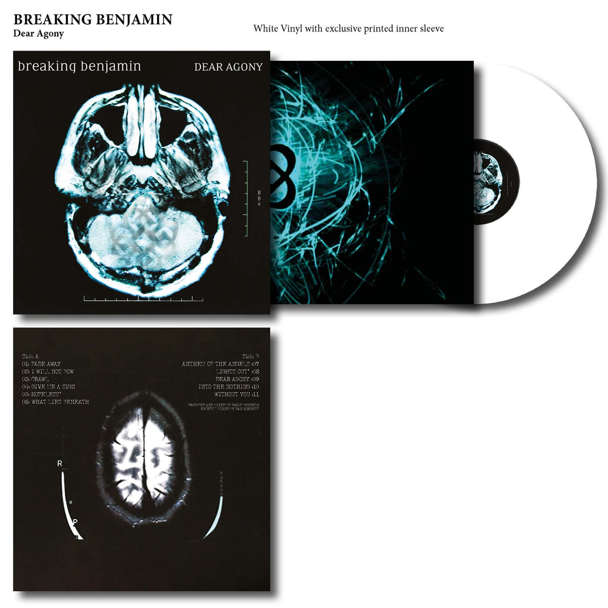 Breaking Benjamin - Dear Agony Vinyl Record LP