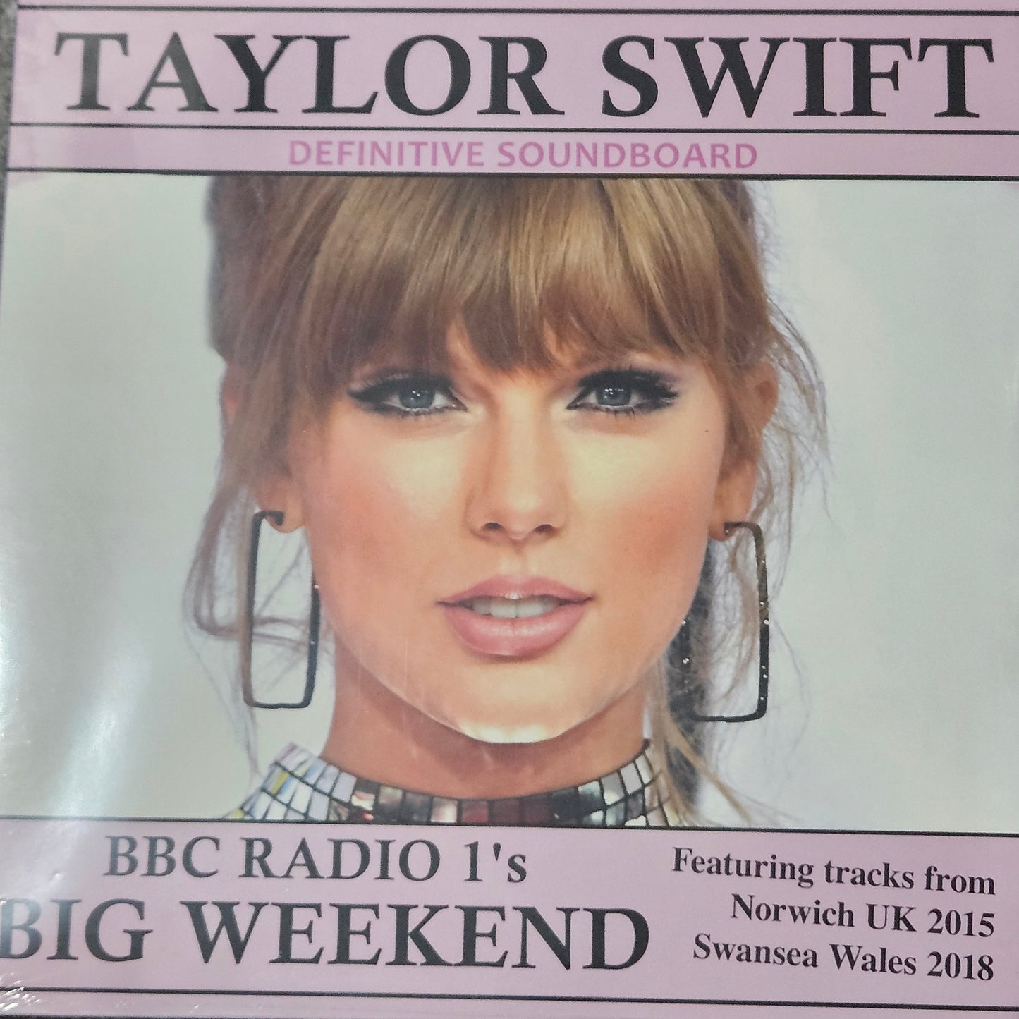 TAYLOR SWIFT - BBC Radio 1's Big Weekend "PINK COLOURED VINYL" LIVE 2015/2018