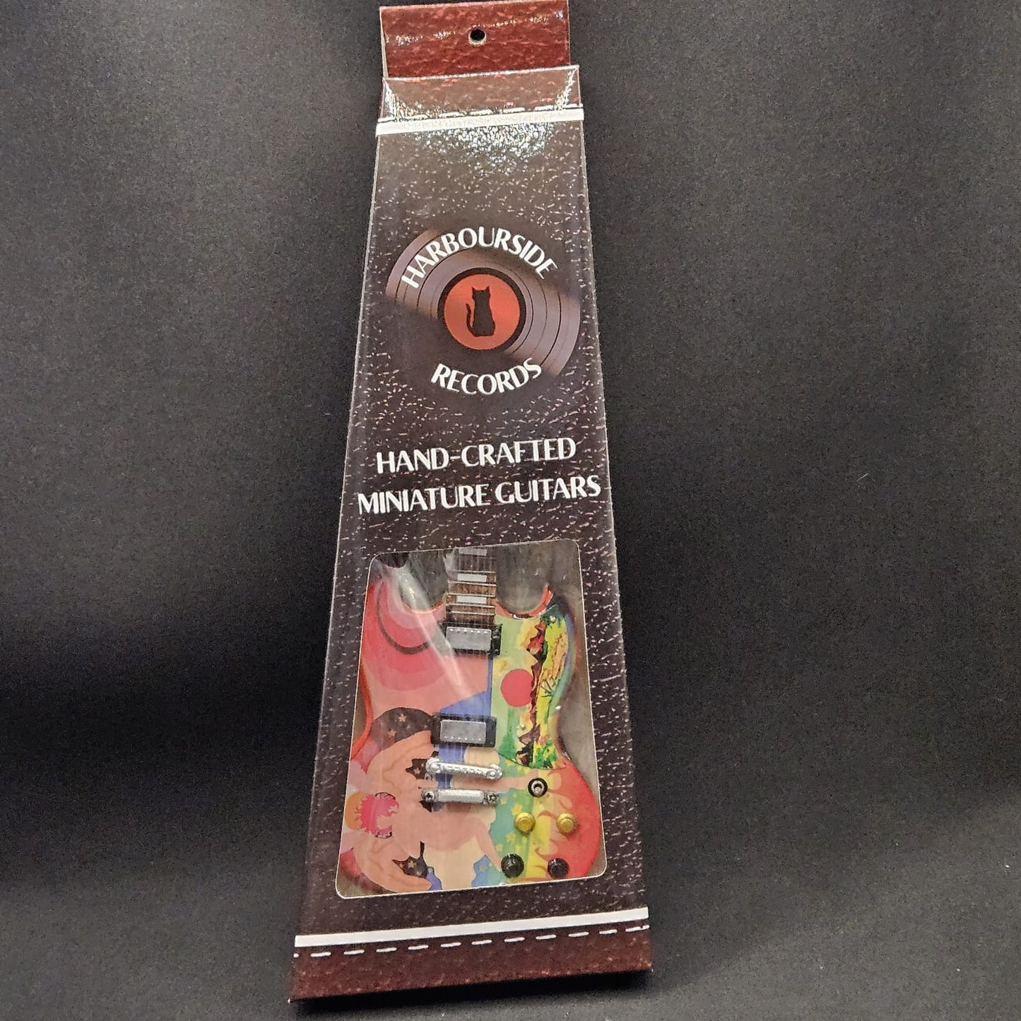 Miniature Guitar - Eric Clapton The Fool SG Gibson - Model Guitar Inc Stand